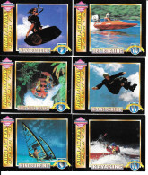 DQ51- SERIE COMPLETE CARTES SANITARIUM - HIGH ACTION SPORT - RAFTING WINDSURF KAYAK PARACHUTISME... - Altri & Non Classificati