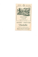 CARTE PARFUMEE ANCIENNE MOLINARD - Profumeria Antica (fino Al 1960)