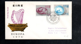 EUROPA IRLANDE FDC 1976 - 1976