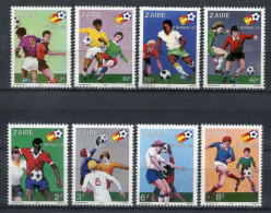 Zaire - 1981 - World Cup: 1982 - Yv 1043/50 - 1982 – Spain