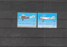 ARGENTINA Nº 2180 AL 2181 - Airplanes