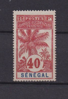 SENEGAL 1906 TIMBRE N°40 NEUF AVEC CHARNIERE PALMIER - Unused Stamps