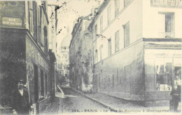 CPA - PARIS - N° 264 - La Rue St-Rustique à Montmartre - (XVIIIe Arrt.) - 1905 - TBE - District 18