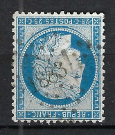 FRANCE  PC Des GC Ca.1860-75: Le No 883 (Chapareillan) Sur Y&T 60C - 1871-1875 Ceres