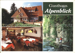 71990540 Goeschweiler Gasthaus Alpenblick Hirschsprung Jaegerpfad Loeffingen - Autres & Non Classés