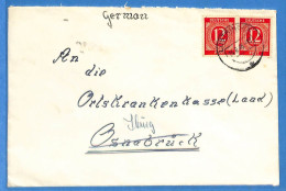 Allemagne Zone AAS 1946 - Lettre De Lustringen - G33839 - Sonstige & Ohne Zuordnung