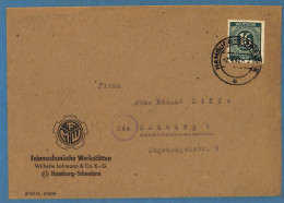 Allemagne Zone AAS 1947 - Lettre De Hamburg - G33848 - Autres & Non Classés