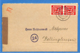 Allemagne Zone AAS 1946 - Lettre De Itzehoe - G33815 - Other & Unclassified