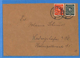 Allemagne Zone AAS 1947 - Lettre De Iserlonn - G33816 - Autres & Non Classés