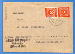 Allemagne Zone AAS 1947 - Lettre De Hildesheim - G33802 - Other & Unclassified