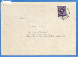 Allemagne Zone AAS 1947 - Lettre De Heilbronn - G33801 - Autres & Non Classés