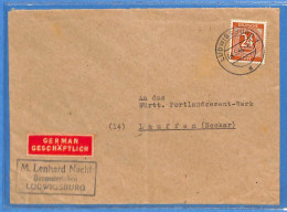 Allemagne Zone AAS 1946 - Lettre De Ludwigsburg - G33795 - Other & Unclassified