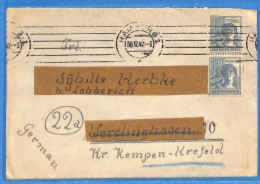 Allemagne Zone AAS 1947 - Lettre De Hamburg - G33803 - Autres & Non Classés