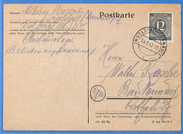 Allemagne Zone AAS 1947 - Carte Postale De Ingolstadt - G33794 - Andere & Zonder Classificatie