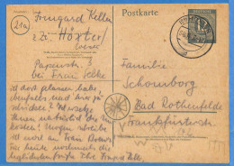 Allemagne Zone AAS 1947 - Entier De Hoxter- G33792 - Altri & Non Classificati