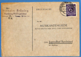 Allemagne Zone AAS 1948 - Carte Postale De Hamburg - G33787 - Autres & Non Classés