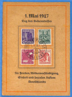 Allemagne Zone AAS 1947 - Carte Postale De Leipzig - G33775 - Autres & Non Classés