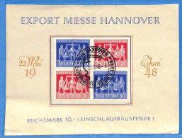 Allemagne Zone AAS 1948 - Carte Postale De Hannover - G33779 - Autres & Non Classés