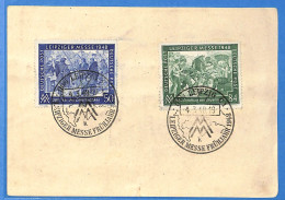 Allemagne Zone AAS 1948 - Carte Postale De Leipzig - G33766 - Altri & Non Classificati