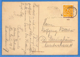 Allemagne Zone AAS 1948 - Carte Postale De Hamburg - G33759 - Other & Unclassified