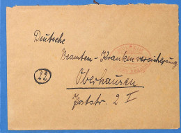 Allemagne Zone AAS 1946 - Lettre Gebühr Bezahlt De Mulheim - G33754 - Altri & Non Classificati