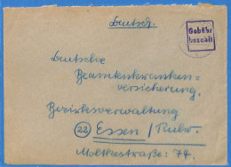 Allemagne Zone AAS 1945 - Lettre Gebühr Bezahlt - G33752 - Sonstige & Ohne Zuordnung