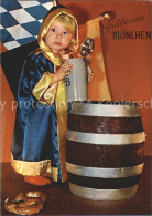 71990250 Muenchner Kindl Bierkrug Bierfass Muenchen Muenchner Kindl - München