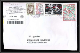 95858 Saint Denis De Mailloc Pour St Etienne Loire 3/11/2020  Lettre Cover Période Du Second Confinement COVID - Brieven En Documenten