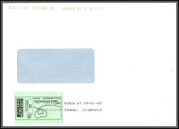 95830 Nice Pour St Etienne Loire 4/11/2020  Lettre Cover Période Premier Jour Du Second Confinement COVID  - Cartas & Documentos