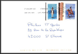 95807 - Premier Confinement COVID - France 8/4/2020 Plailly Oise Pour St Etienne Ioire - Storia Postale