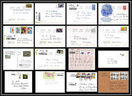 95881 - Lot De 16 Courriers Lettres Enveloppes De L'année 2020 Divers Affranchissements En EUROS - Briefe U. Dokumente