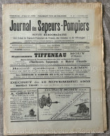 1912 Journal Des SAPEURS POMPIERS N° 40 - HYDROCARBURES - LIMOGES - UNION DU CENTRE - INDRE - DEUX CHARENTES - 1900 - 1949