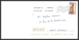 95342 - Premier Confinement COVID - France 24/3/2020 Marestaing 32490  Pour St Etienne Ioire France - Covers & Documents