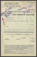 95283b Colis Postaux Paris Pour Paris N°137 Timbre Envoi Contre Remboursement Surcharge Déplacée 1930 ** Mnh  - Mint/Hinged