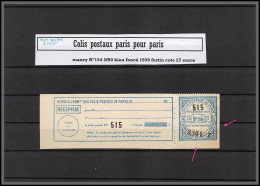 95273a Colis Postaux Paris Pour Paris N°154 2f90 Fortin Neuf ** Mnh Non Dentelé Imperf 2 Coté - Ungebraucht