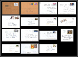 95305 - Lot De 15 Courriers Lettres Enveloppes De L'année 2021 Divers Affranchissements En EUROS - Verzamelingen