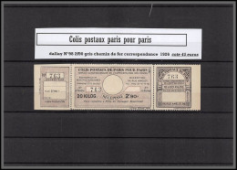 95264 Colis Postaux Paris Pour Paris N°98 2f90 1926 Cote 45 Euros  - Ongebruikt