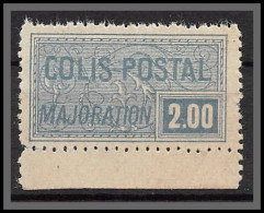 95212i Colis Postaux N°44 2f Bleu Majoration  Neuf ** Mnh Cote 50 Euros Bord De Feuille Discount - Ungebraucht