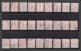 95174 N°128 MOUCHON X 24 Exemplaires TB Oblitérés Cote 480 - Used Stamps