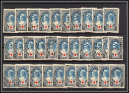 95065 N°422 Croix Rouge Red Cross X 30 Exemplaires TB Oblitérés Cote 240 - Collezioni