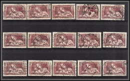 95058 N°356 Sauver La Race Vierge à L'enfant Virgin X 15 Exemplaires TB Oblitérés Top Oblitérations - Used Stamps