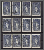95045 N°352 Statue De La Liberté  Bartholdi Liberty X 12 Exemplaires TB Oblitérés Top Oblitérations - Used Stamps