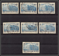 95050 N°424  Orphelins Des PTT Ministère Paris Segur X 7 Exemplaires TB Oblitérés Top Oblitérations - Used Stamps
