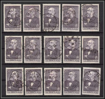 95041 N°378 Léon Gambetta X 15 Exemplaires TB Oblitérés Top Oblitérations - Used Stamps