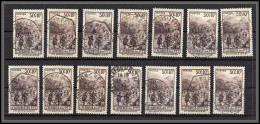 95029 N°347 œuvres Sociales Et Sportives Des P.T.T.  X 14 Exemplaires TB Oblitérés Top Oblitérations - Used Stamps