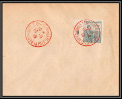 96223 N°149 Millésime 9 Cad Rouge Congrès St Germain En Laye 1919 Orphelins De Guerre Seul Sur Lettre Cover France - Brieven En Documenten