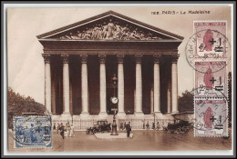 96186 N°162 Bande De 3 165 Paris Madeleine Eindhoven Nederland 1926 Orphelins De Guerre Carte Postale Photo France - Lettres & Documents