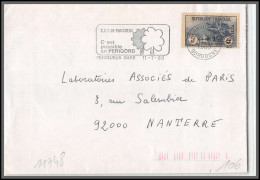 96169 N°169 Affranchissement Très Tardif 1980 Perigueux Nanterre Orphelins De Guerre Seul Sur Lettre Cover France - Brieven En Documenten