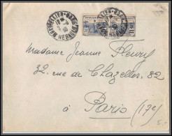 96162 N°165 Paire Montpellier Herault 1930 Paris Orphelins De Guerre Lettre Cover France - Lettres & Documents