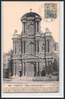 96151 N°163 Pontoise 1929 Orphelins De Guerre Seul Sur Carte Postale Paris Eglise St Gervais Postcard France - Storia Postale